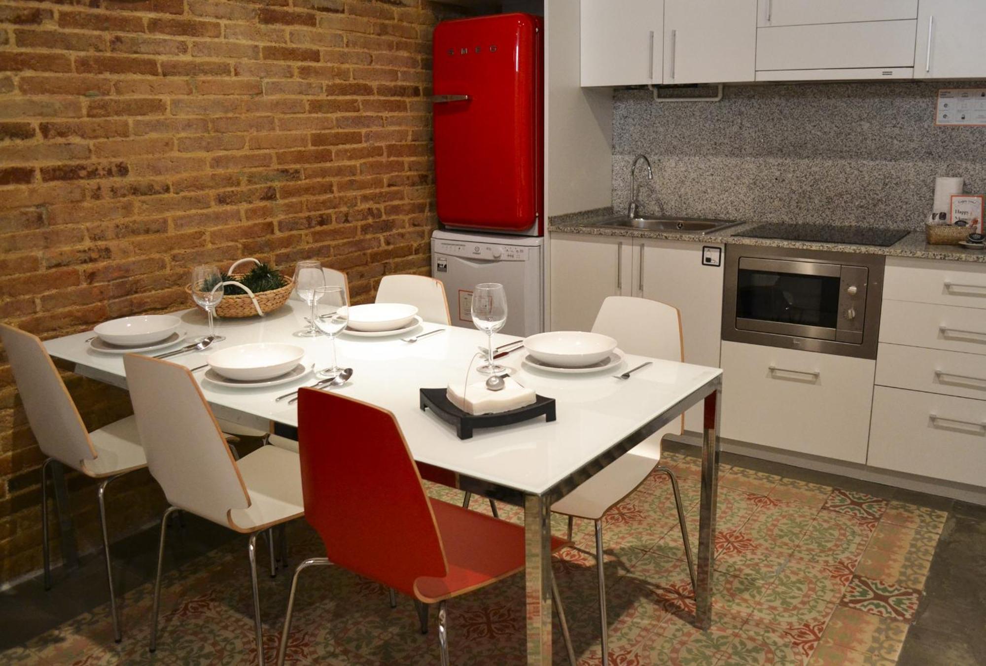 ברצלונה Happy People Plaza Espana Apartments מראה חיצוני תמונה